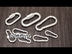 Döner Göz Halkası Asılı Bağlayıcı Çift Sonu Döner Gözle Göz Kancası 16*16