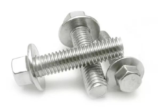 4.8/8.8/10.9 Sınıf Karbon Çelik Flange Bolt Karton Paket Din 6921