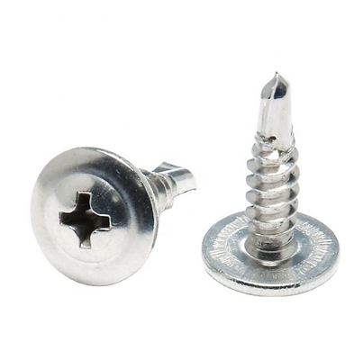 Karbon Çelik Çinko Kaplama M3.5 Truss Head Matkap Vidalar Phillips Drive