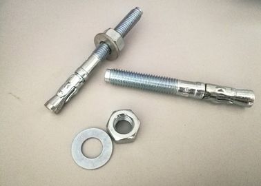 M6-M30 Boyutları Metal Ankraj Cıvataları Kaplamasız Finish