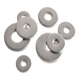Galvanizli Yuvarlak DIN125A Metal Düz Yıkayıcılar