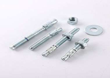 M6-M30 Boyutları Metal Ankraj Cıvataları Kaplamasız Finish