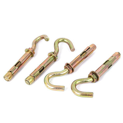 M24 Halka Kanca Kol Ankraj Cıvataları Karbon Çelik Çinko Kaplama Beton