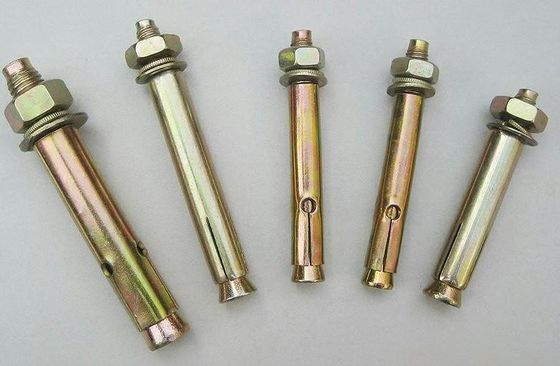 Çinko kaplama M12 Boşluklar 50-150mm Uzunluk