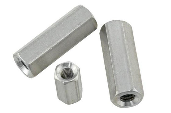 Din 6334 Uzun M20 Altıgen Kaplin Somunları Galvanizli Altıgen Başlı Somunlar