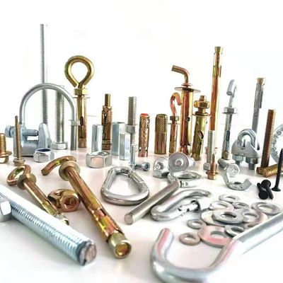 M6-M30 Boyutları Metal Ankraj Cıvataları Kaplamasız Finish