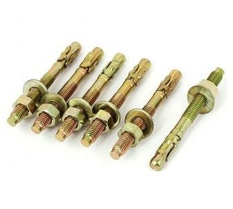 Kama M12x100 Cıvatalı Ankraj Betonu Karbon Çelik