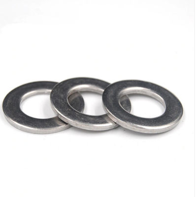 M3-M64 Çinko kaplı metal düz yıkayıcılar DIN125A / DIN9021 /USS/SAE OEM